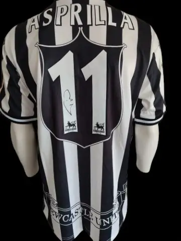 Gesigneerd voetbalshirt: Asprilla