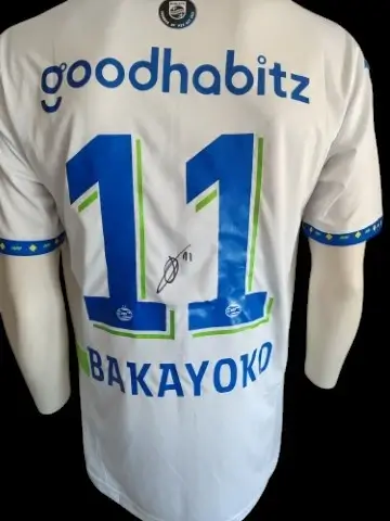 Gesigneerd voetbalshirt: Bakayoko