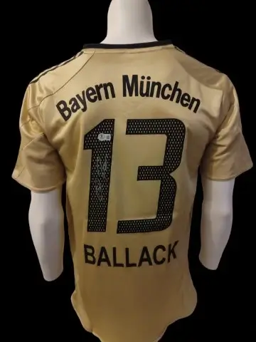 Gesigneerd voetbalshirt: Ballack