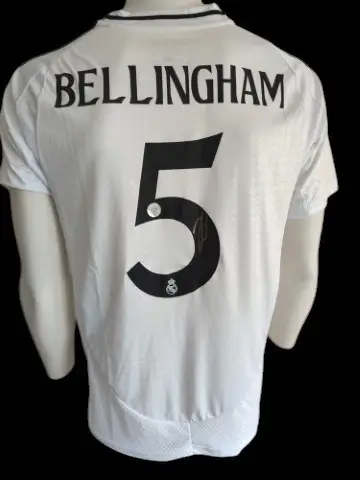 Gesigneerd voetbalshirt: Bellingham