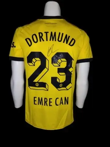 Gesigneerd voetbalshirt: Can