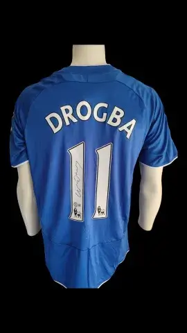 Gesigneerd voetbalshirt: Drogba