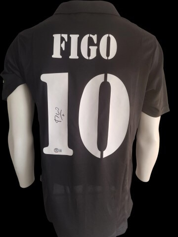 Gesigneerd voetbalshirt: Figo