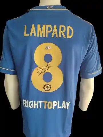 Gesigneerd voetbalshirt: Lampard