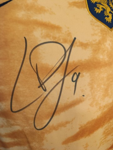 luuk de Jong handtekening detail 2