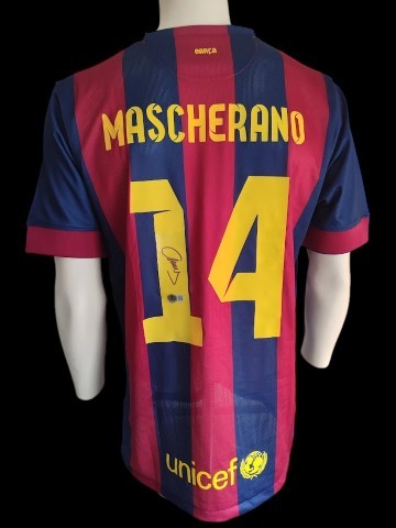 Gesigneerd voetbalshirt: Mascherano