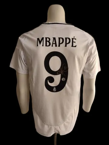 Gesigneerd voetbalshirt: Kylian Mbappé