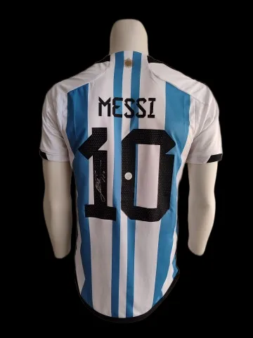 Gesigneerd voetbalshirt: Lionel Messi
