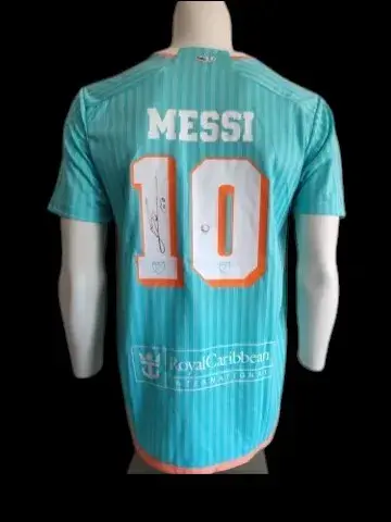 Gesigneerd voetbalshirt: Messi MIami