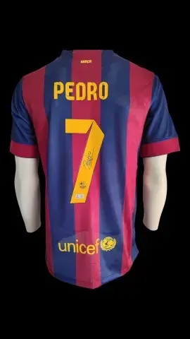 Gesigneerd voetbalshirt: Pedro