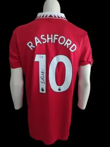 Gesigneerd voetbalshirt: Rashford