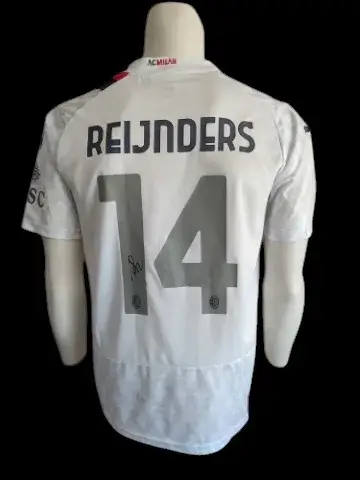 Gesigneerd voetbalshirt: Reijnders AC Milan