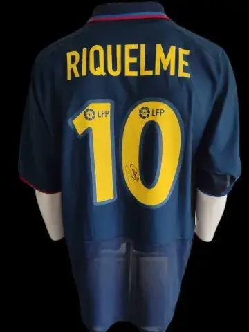 Gesigneerd voetbalshirt: Riquelme