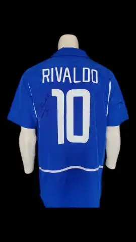 Gesigneerd voetbalshirt: Rivaldo