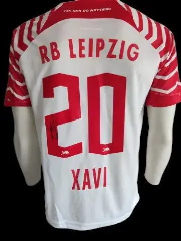 Gesigneerd voetbalshirt: Xavi Simons