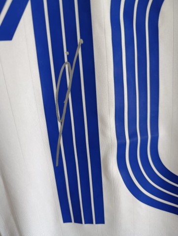 Zinedine Zidane handtekening detail 2